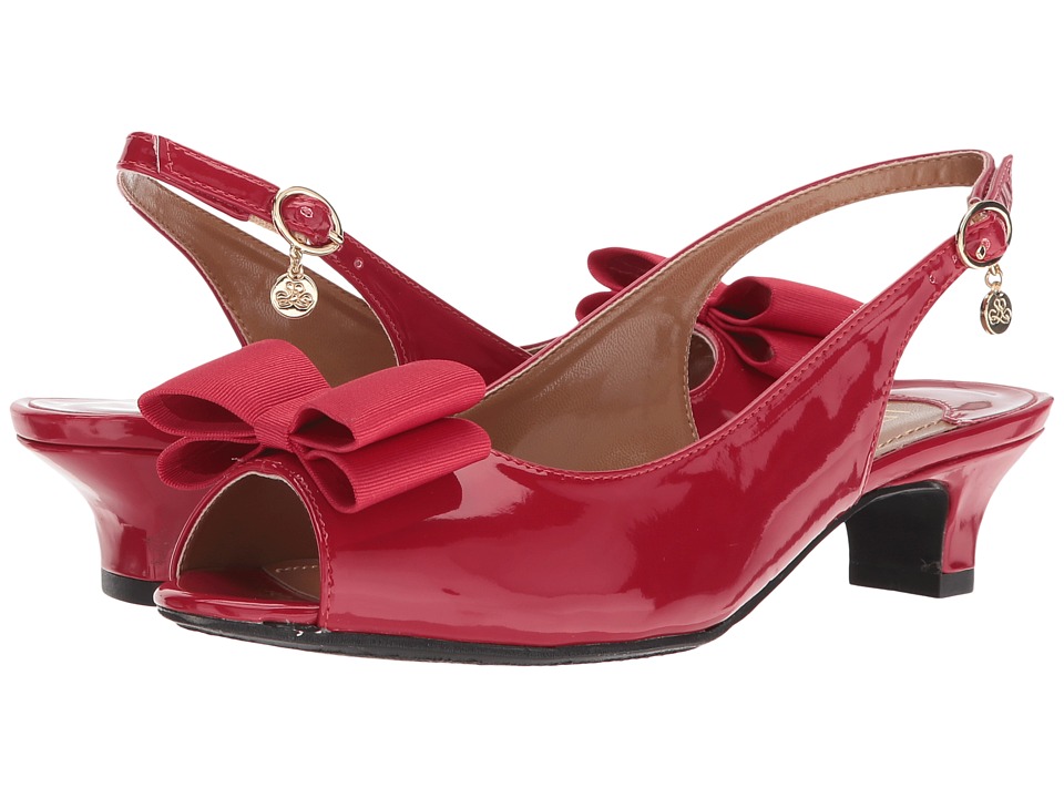 J. Renee Landan (Red Patent) High Heels