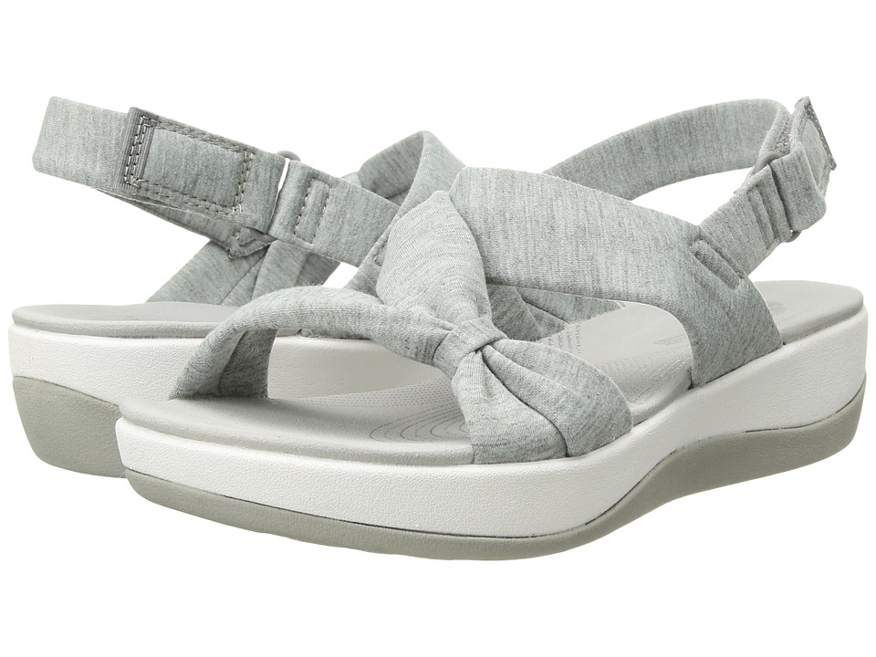 Clarks Arla Primrose (Grey Heathered Fabric) Sandals