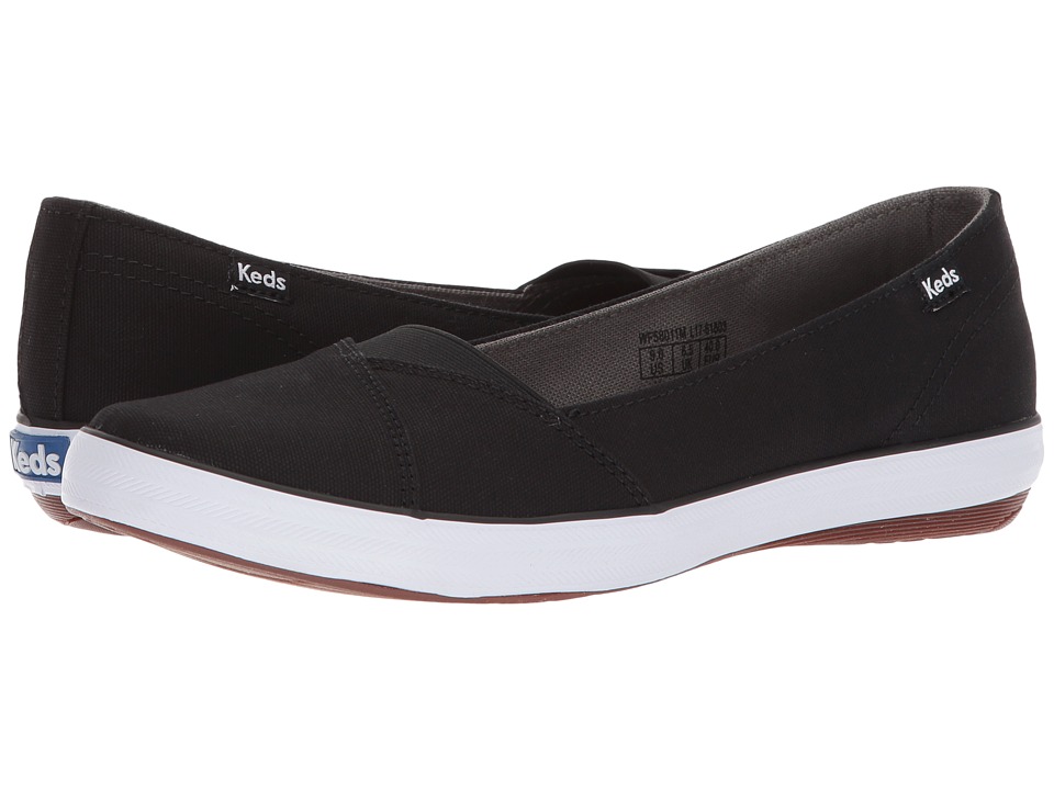 Keds Cali II Canvas (Black) Flats