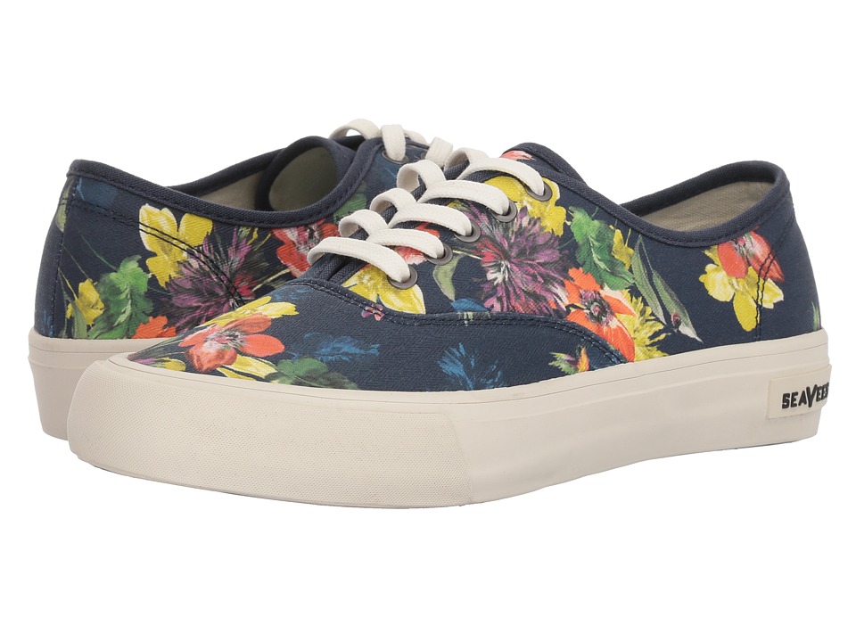 SeaVees Legend Sneaker Trina Turk (Navy Chrysanthemum) Women's Shoes