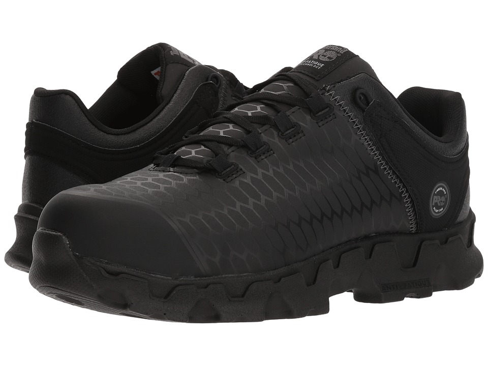Timberland PRO - Powertrain Sport Alloy Safety Toe SD (Black) Mens Shoes