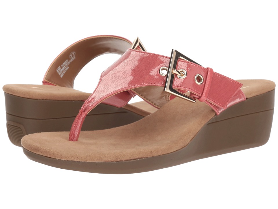 Aerosoles Flower (Coral Patent) Sandals