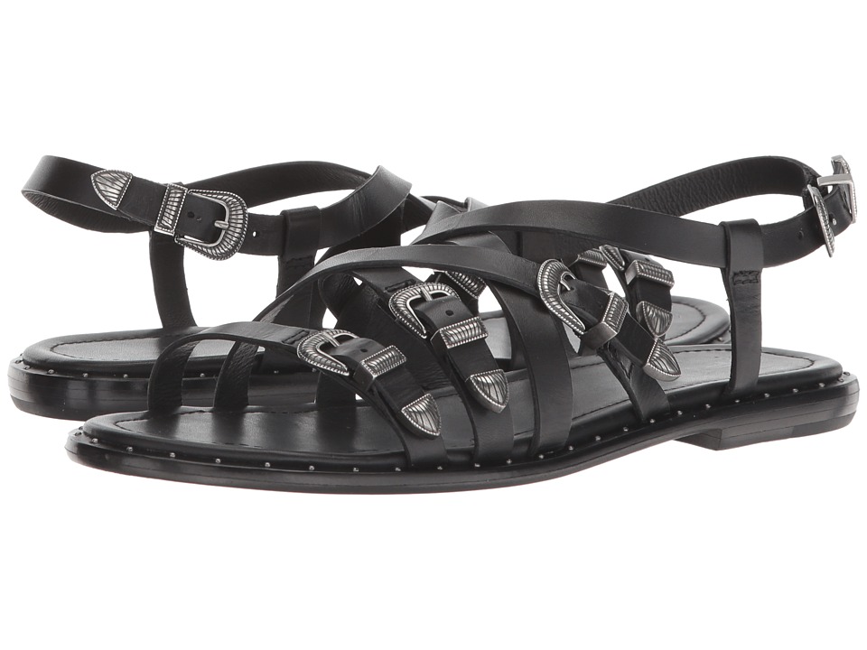 Frye Blair Western Sandal (Black) Women
