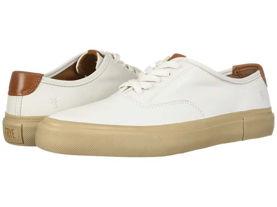 Frye - Ludlow Bal Oxford (White Sheep Leather) Mens Lace up casual Shoes