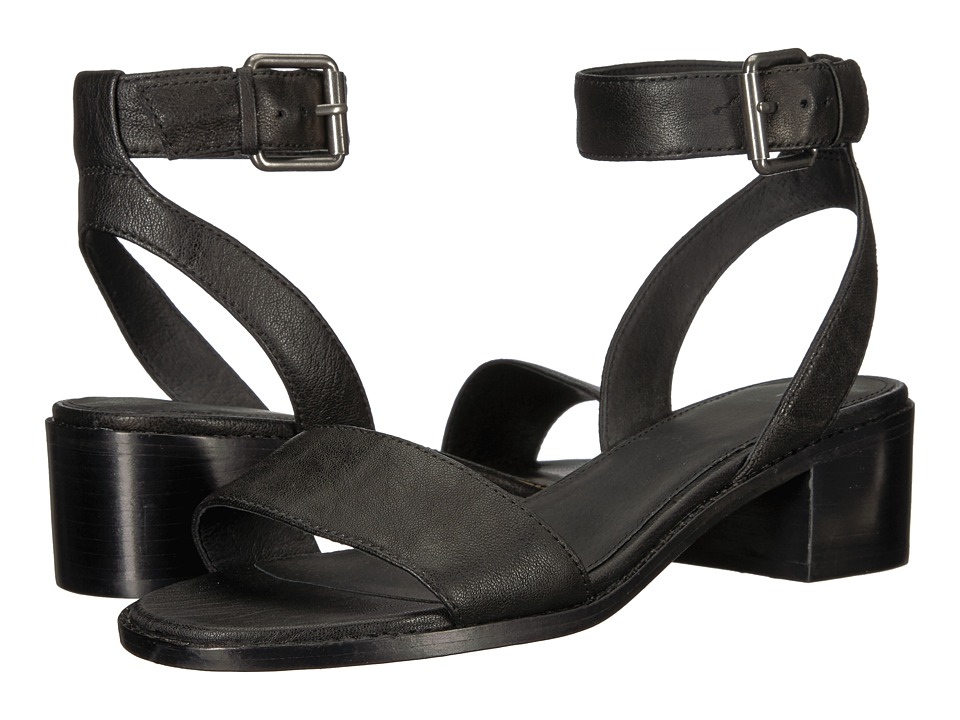 Frye Cindy Two-Piece (Black) Sandals