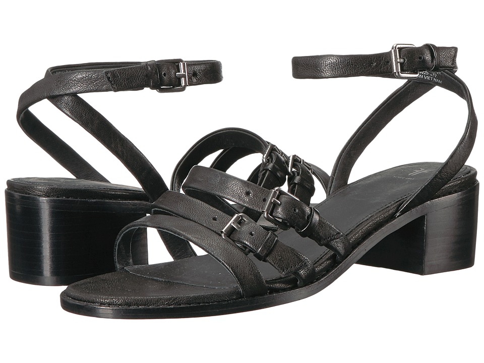 Frye Cindy Buckle Sandal (Black) Women