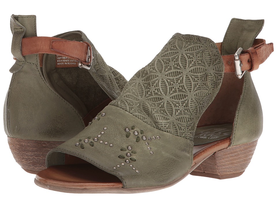 Miz Mooz Carey (Olive) Women's Shoes