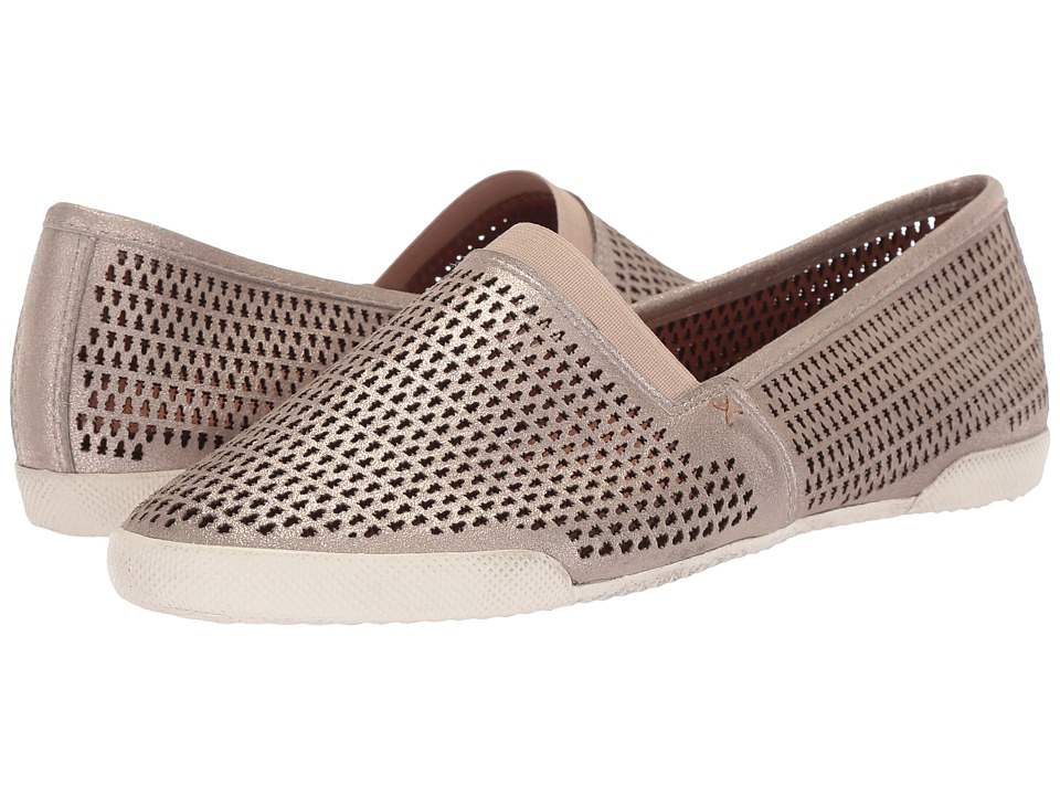 Frye Melanie Perf Slip-On (Silver) Slip-On Shoes