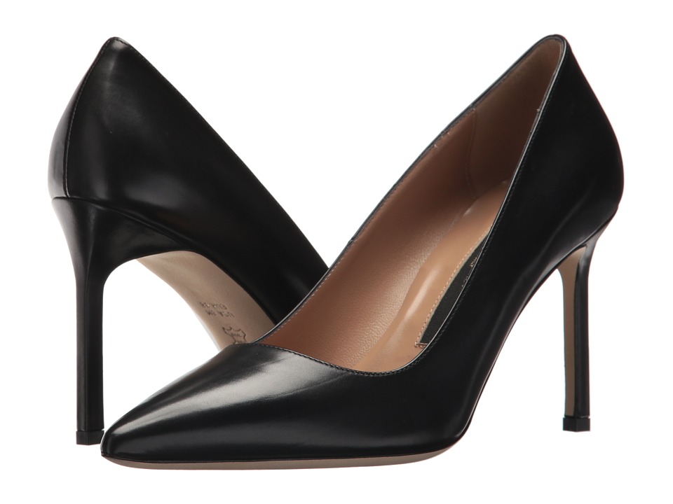 Via Spiga - Nikole (Black Leather) Womens Shoes