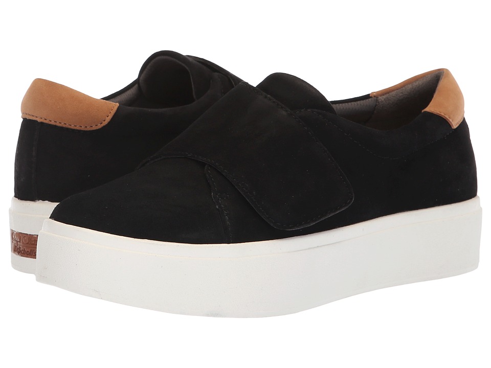 Dr. Scholl's Abbot Band - Original Collection (Black Suede) Women's Shoes