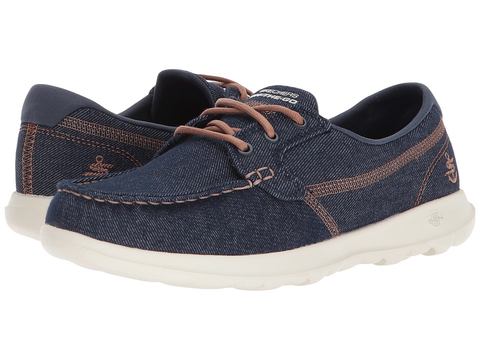 SKECHERS Performance Go Walk Lite - 15435 (Denim) Women's Shoes