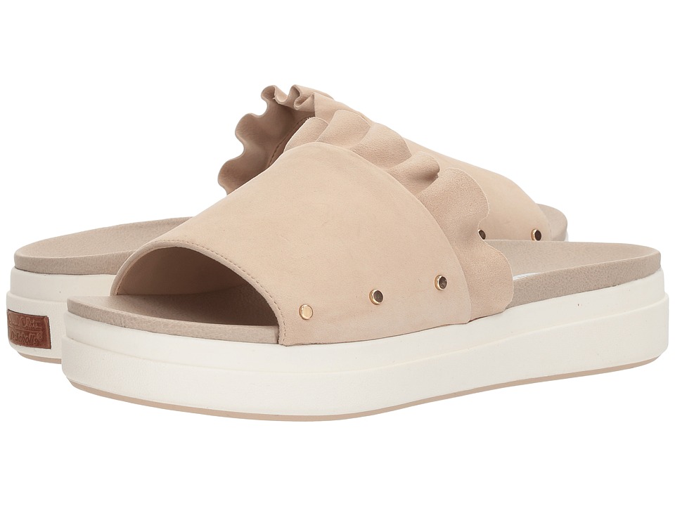 Dr. Scholl's Scout Slide - Original Collection (Palomino Suede) Women's Shoes
