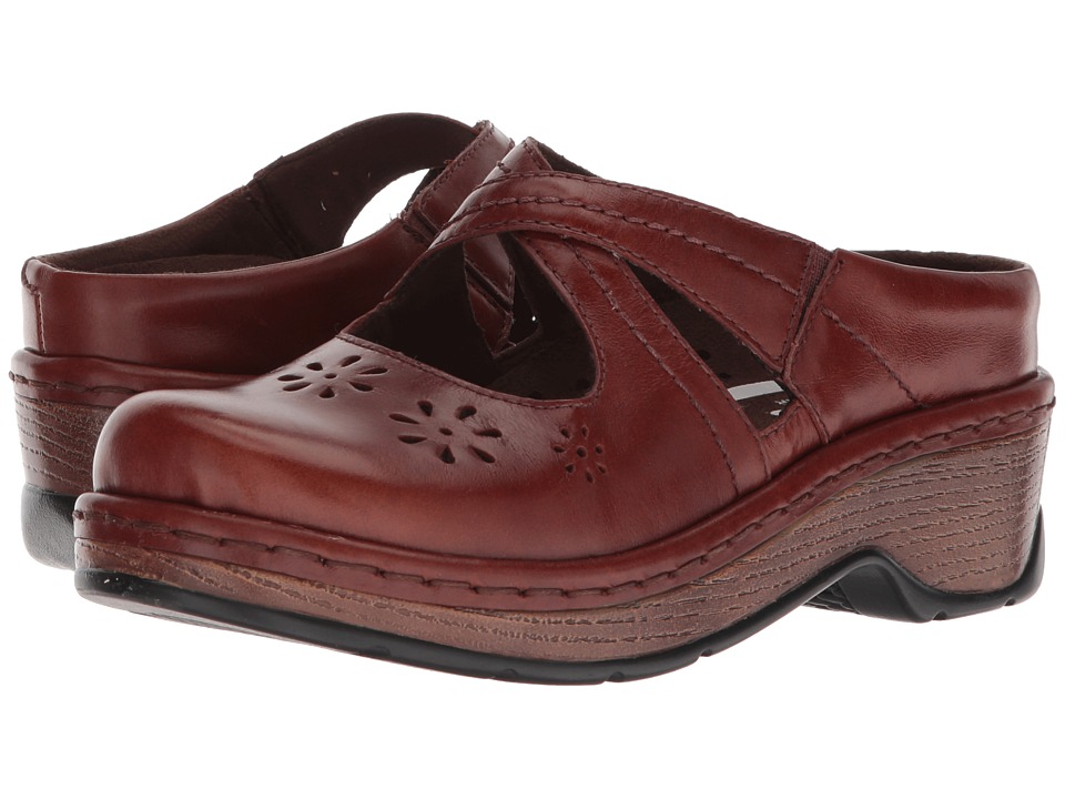 Klogs Footwear Carolina (Cognac Tintoretto) Clogs