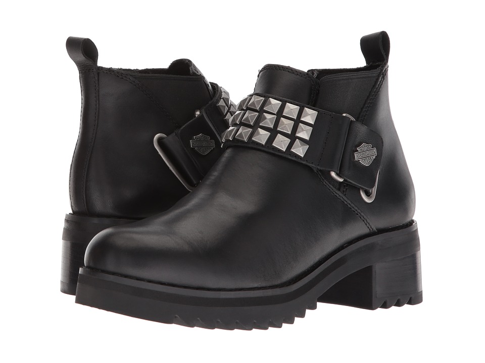 Harley-Davidson Kemper (Black) Women's Pull-on Boots