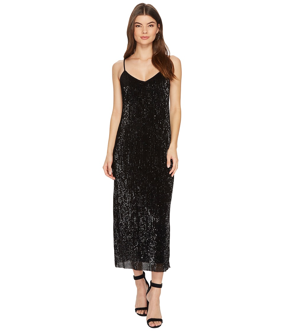 1.STATE Spaghetti Strap Midi Slip Dress (Rich Black) SKU http://www