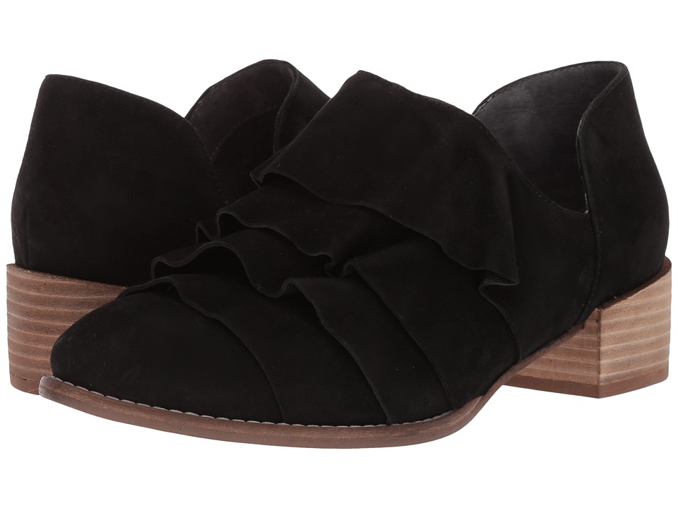 Seychelles Open Mind (Black Suede) Slip-On Shoes