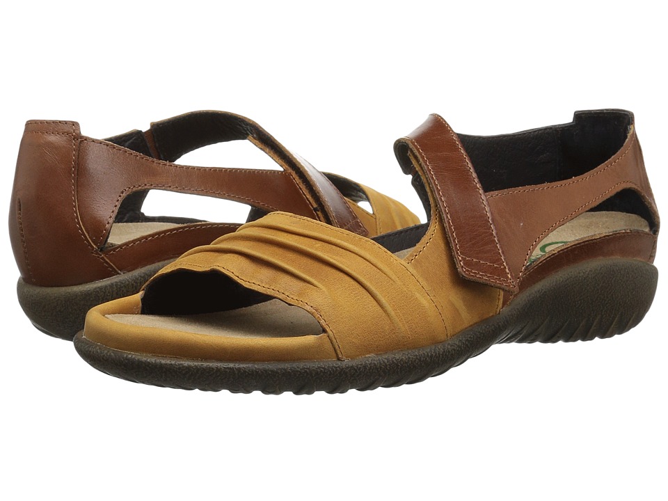 Naot Papaki (Oily Dune Nubuck/Maple Brown Leather) Women's Shoes