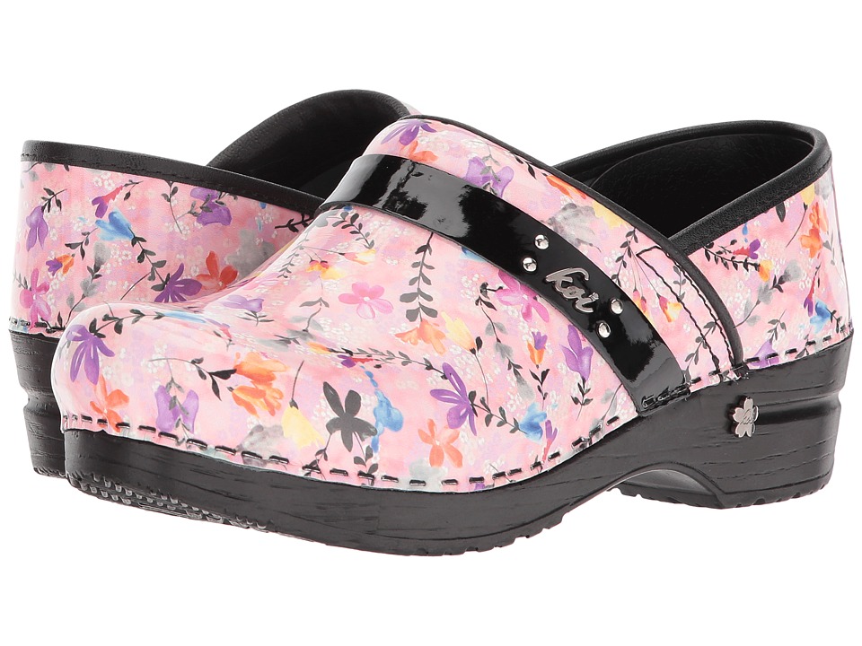 Sanita Koi Floret (Rose) Clogs