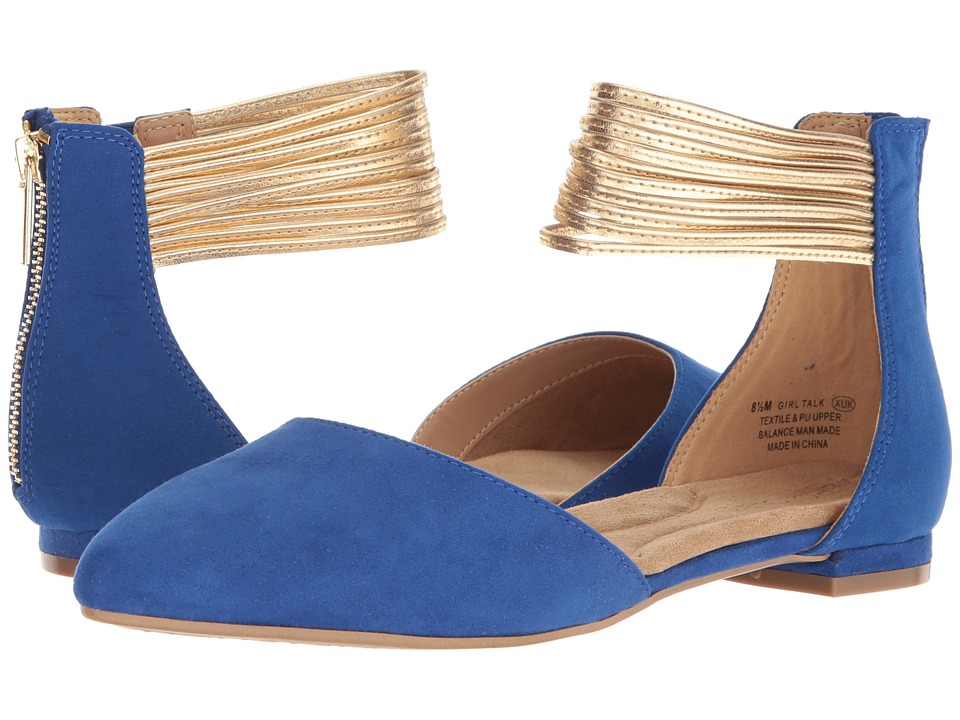 Aerosoles Girl Talk (Blue Combo) Slingbacks