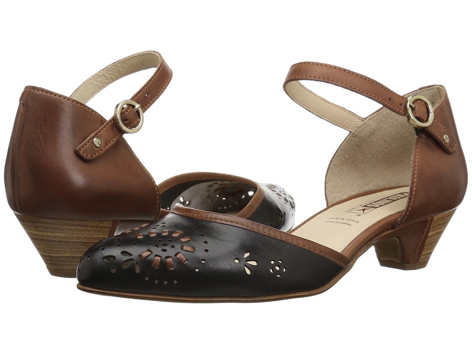Pikolinos Elba W4B-5829 (Black) Women's Hook and Loop Shoes