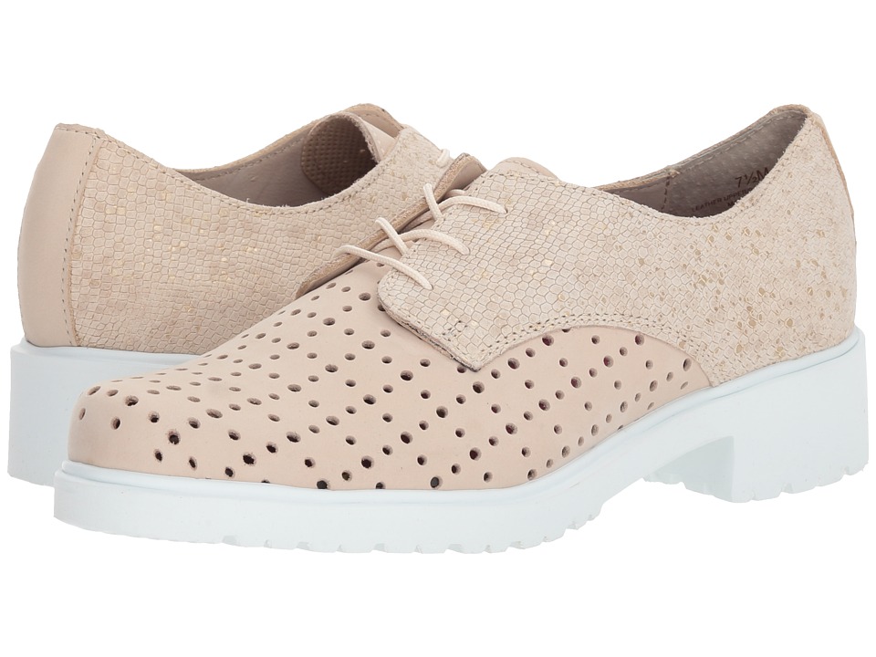 Munro Durell (Beige Nubuck/Beige Print) Women's Shoes
