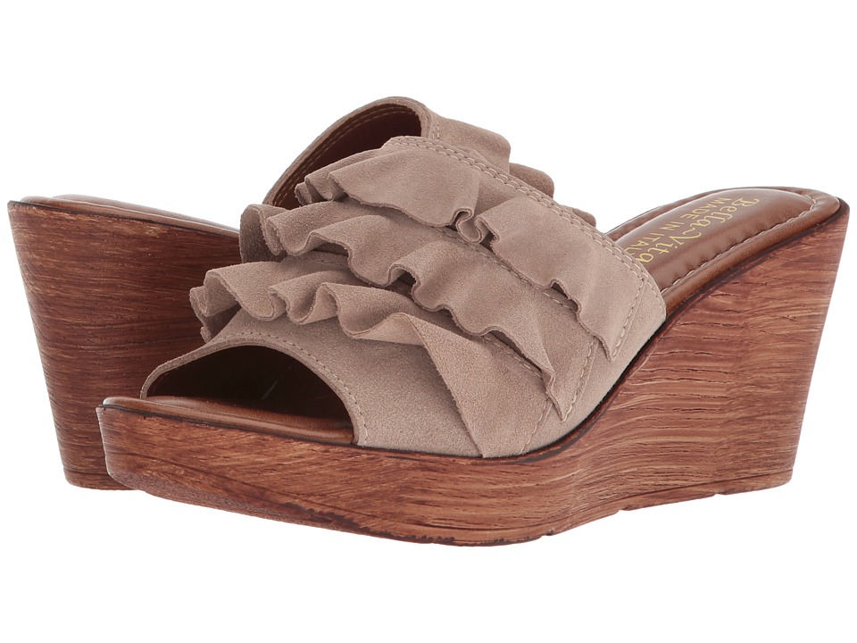 Bella-Vita Bey-Italy (Almond Italian Suede) Slides