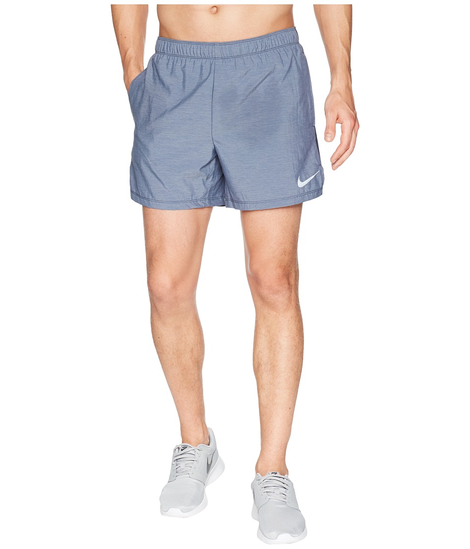 Nike Challenger 5 Running Short (Obsidian/Obsidian/Obsidian) Men