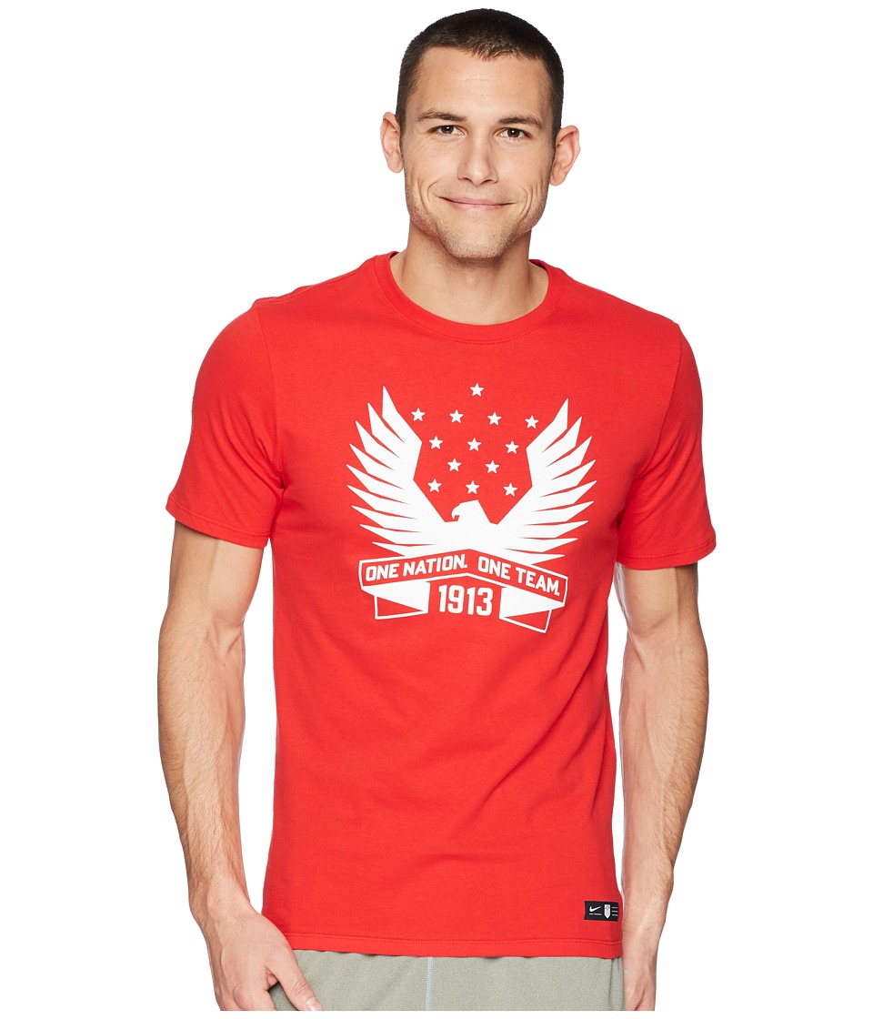 Nike USA Tee Squad (University Red) Men