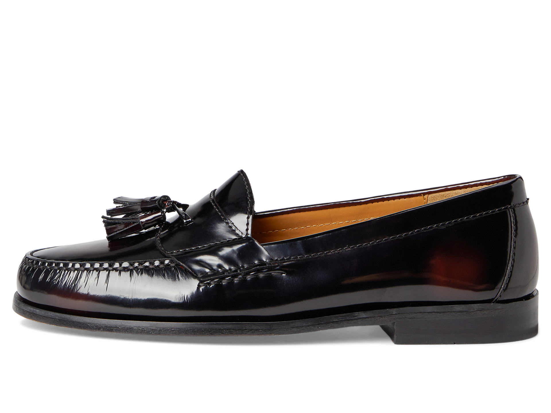 cole haan pinch tassel loafer mahogany