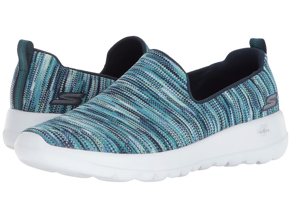 SKECHERS Performance Go Walk Joy - Terrific (Navy/Multi) Slip-On Shoes