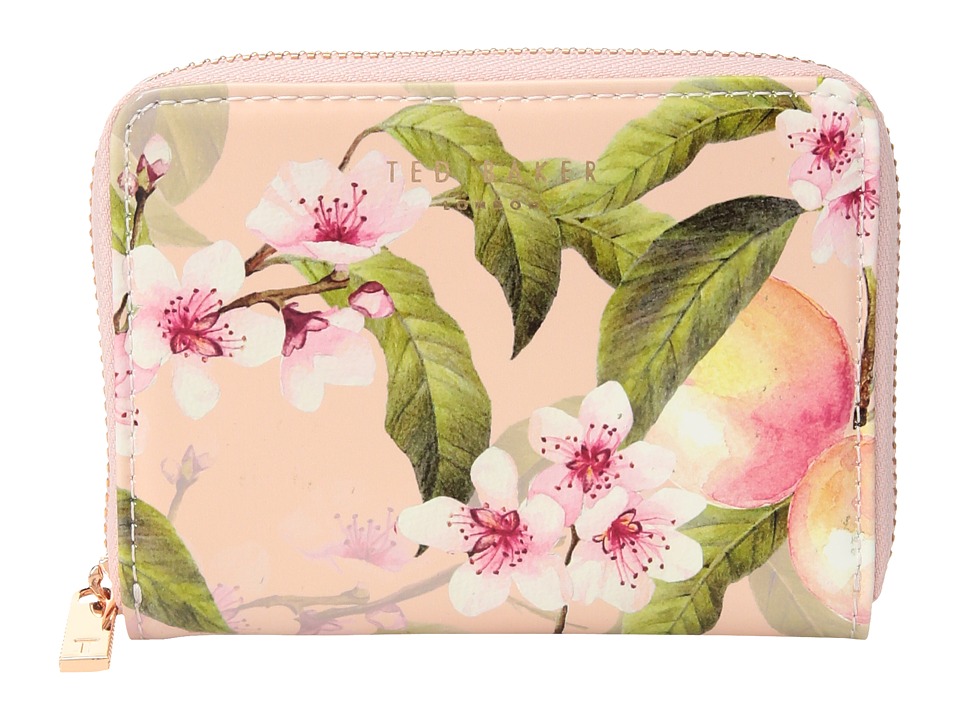 EAN 5057541032743 product image for Ted Baker - Peach Blossom Small Zip Purse (Light Pink) Wallet Handbags | upcitemdb.com