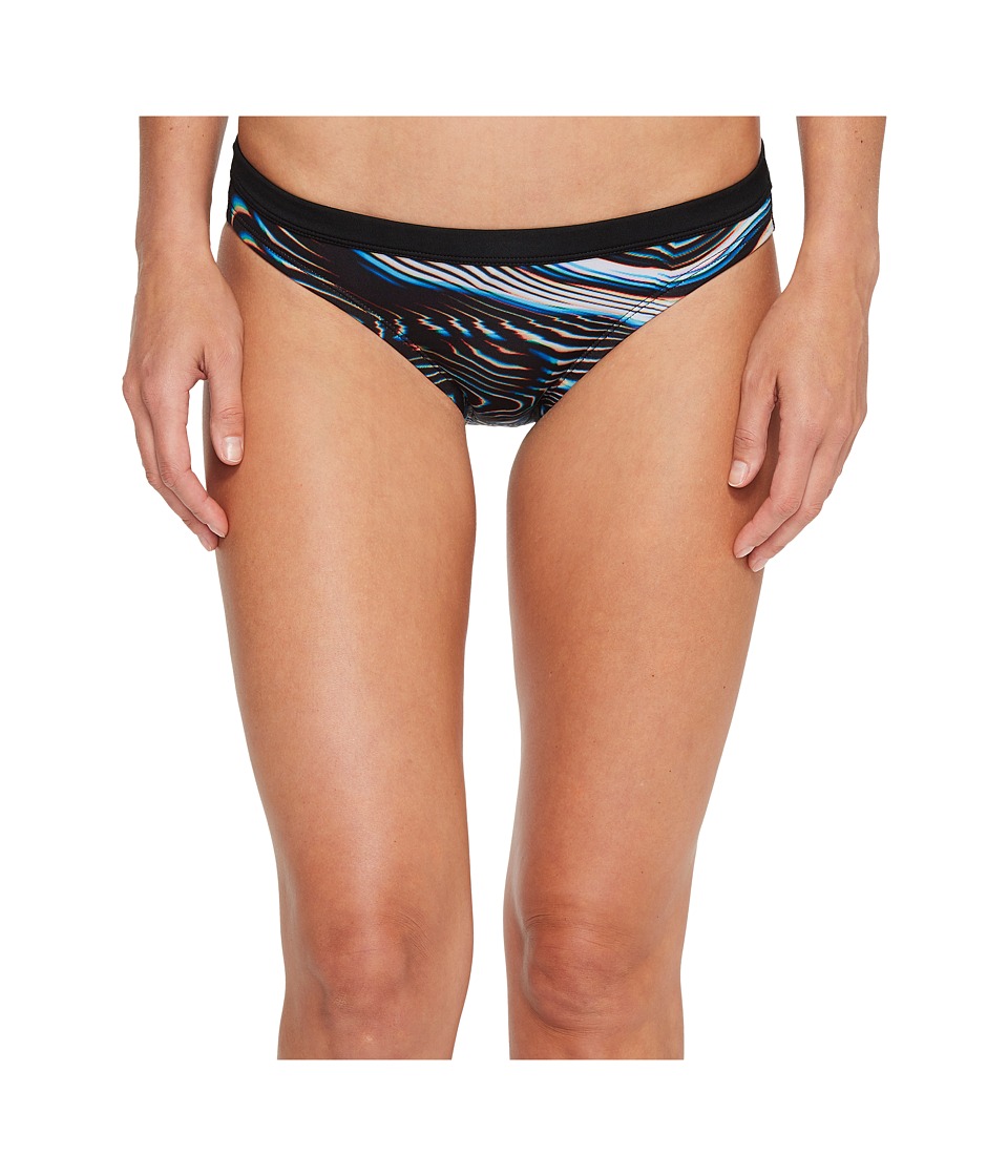 Nike - Geo Aftershock Bikini Bottom (Black) Womens Swimwear
