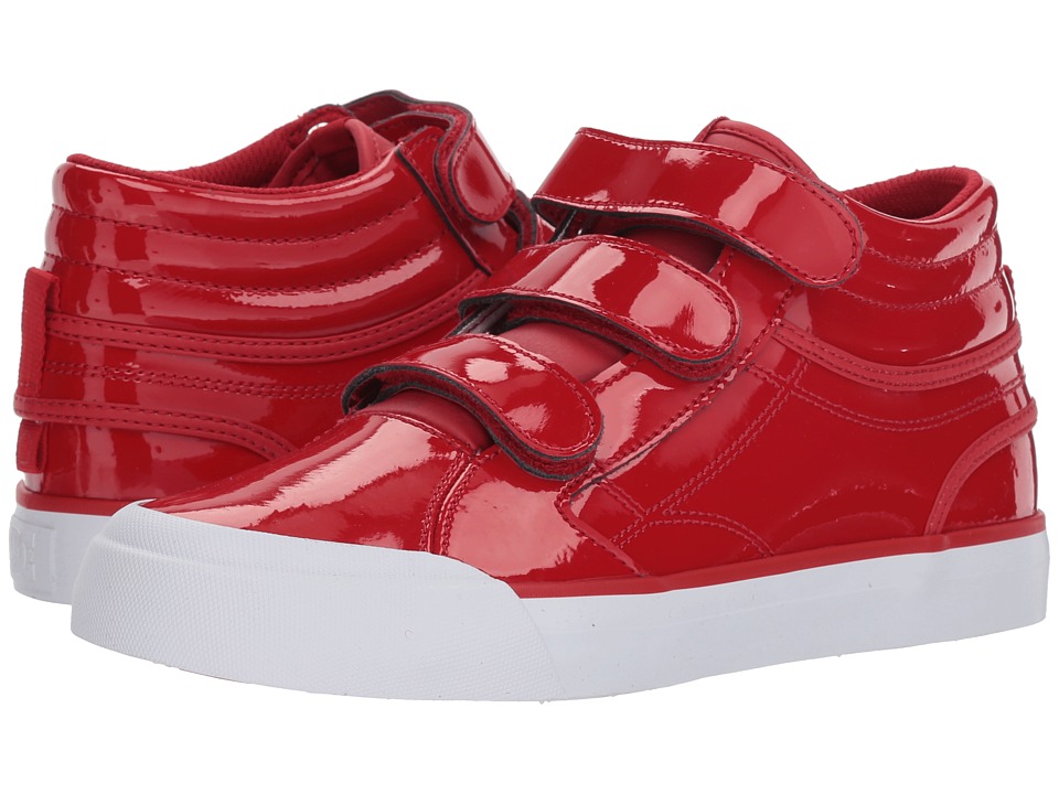 DC Evan Hi V SE (Red) Women's Skate Shoes