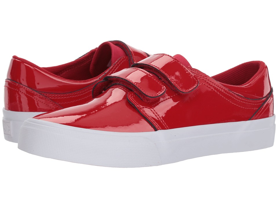 DC Trase V SE (Red) Women's Skate Shoes