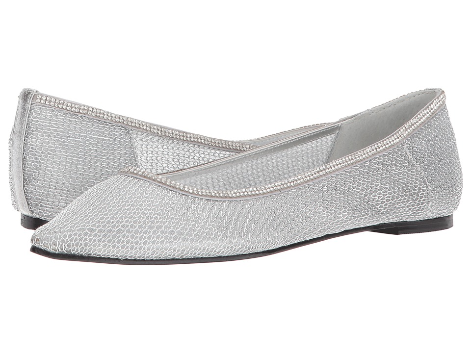Caparros Merengue (Silver Mesh) 1-2 inch heel Shoes