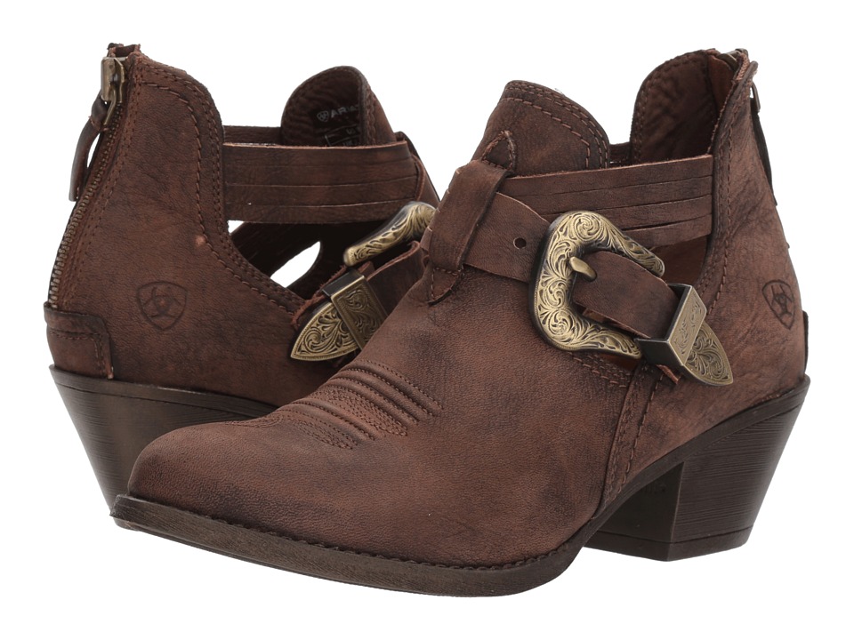 Ariat Dulce (Distressed Brown) Women's Pull-on Boots