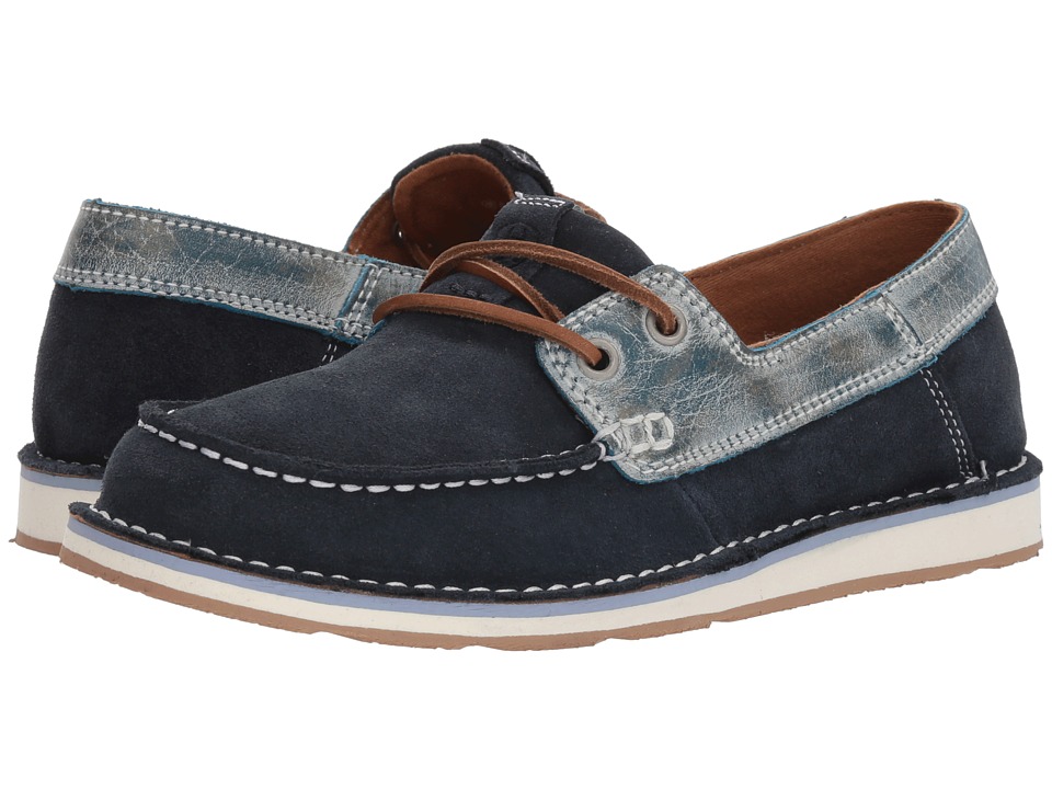 Ariat Cruiser Castaway (Navy/Ice Blue) Slip-On Shoes