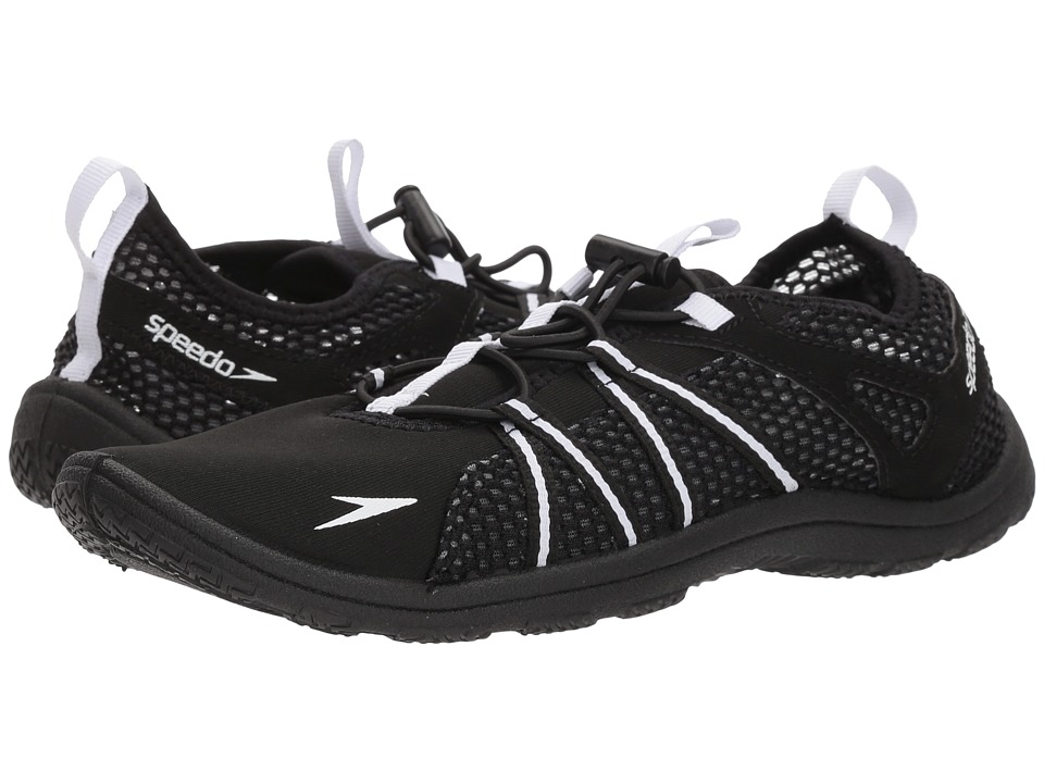 Speedo Seaside Lace (Black/White) Women's Shoes