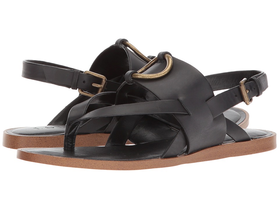 1.STATE - Lelle (Black Mexico Leather) Womens Sandals