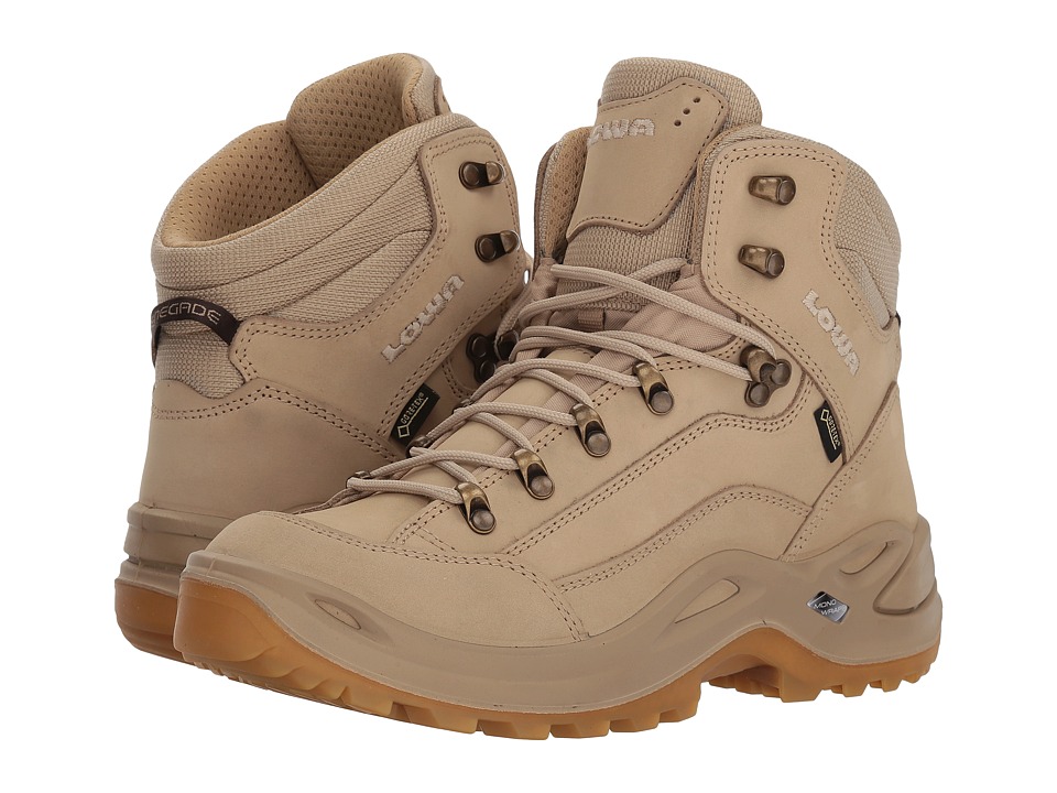 Lowa Renegade GTX Mid (Sand) Women's Hiking Boots