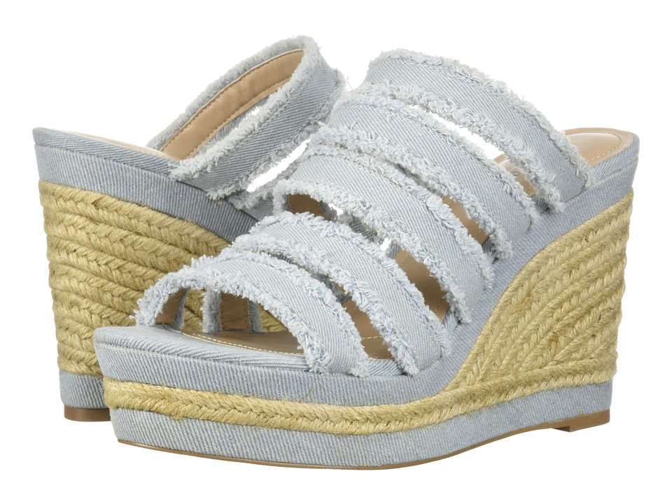 Charles by Charles David Loyal (Light Blue Denim) Wedges