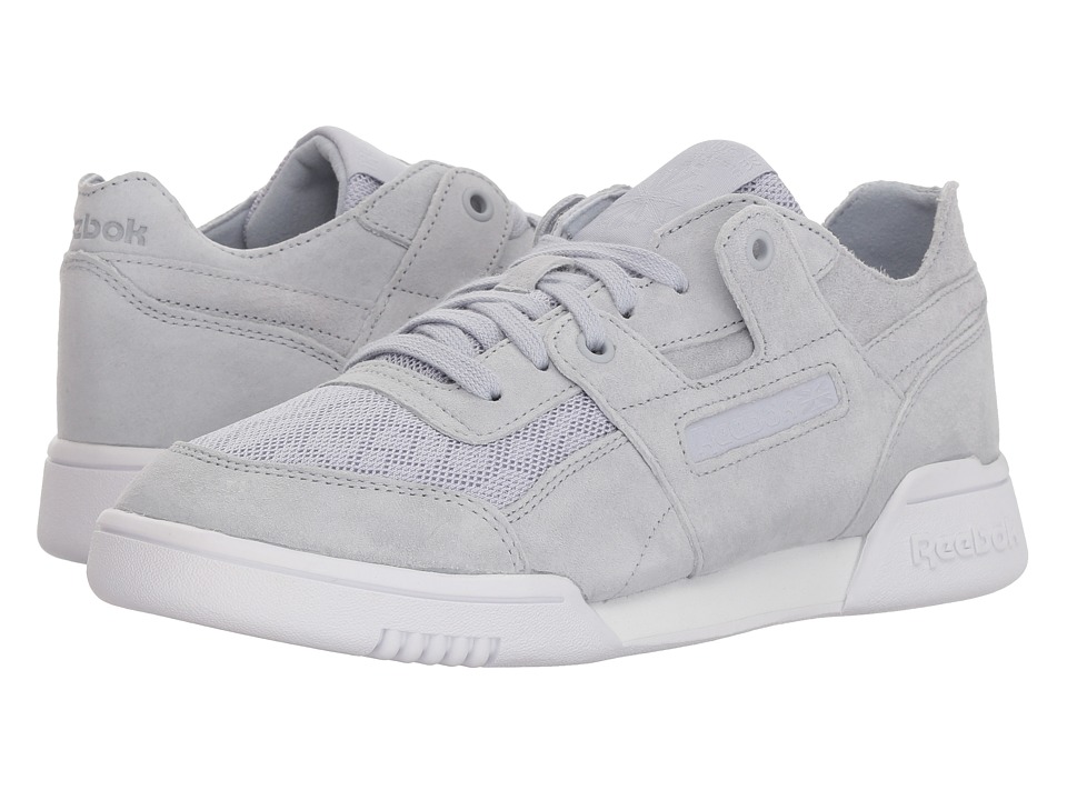 Reebok Lifestyle Workout Lo Plus Cold Pastel (Cloud Grey/White) Women's Classic Shoes