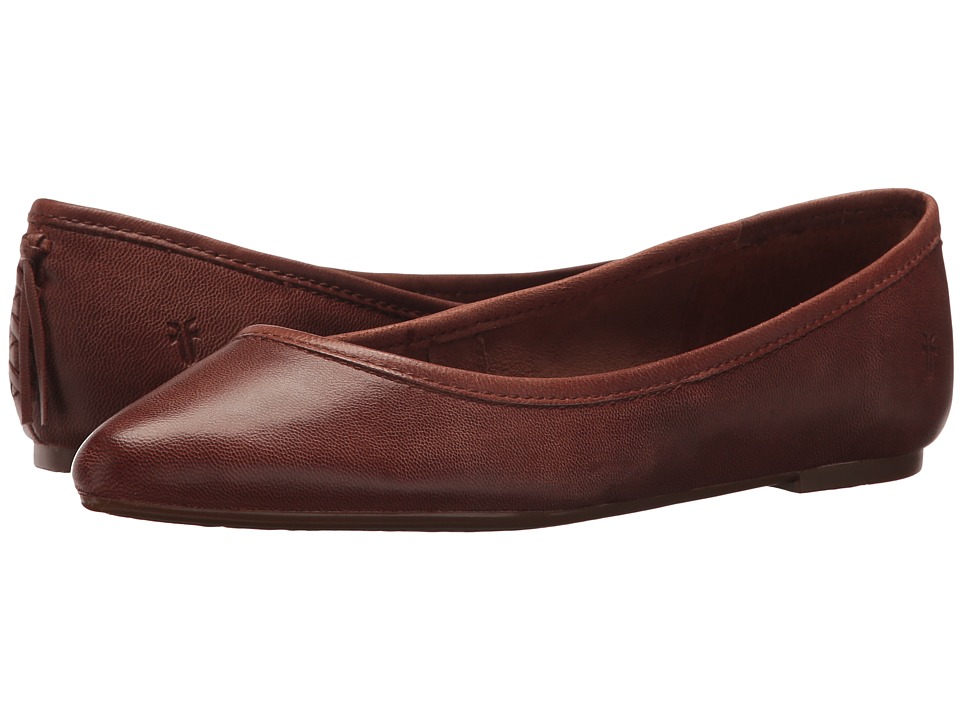 Frye Regina Ballet (Cognac) Slip-On Shoes