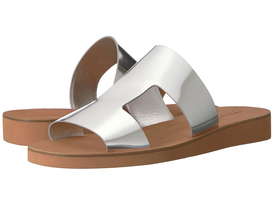 Via Spiga - Blanka (Silver Leather) Womens Shoes