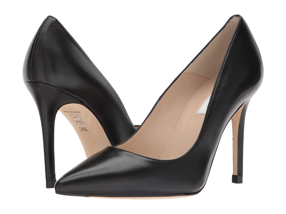L.K. Bennett Fern (Black Nappa Leather) High Heels