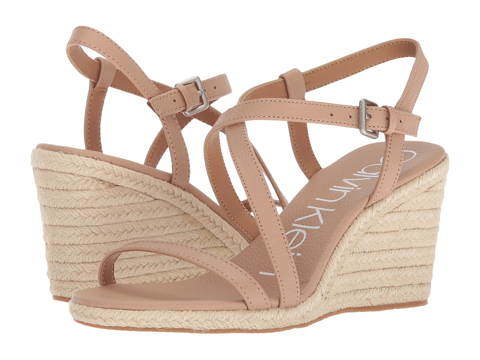 Calvin Klein Bellemine Espadrille Wedge (Desert Sand) Wedges