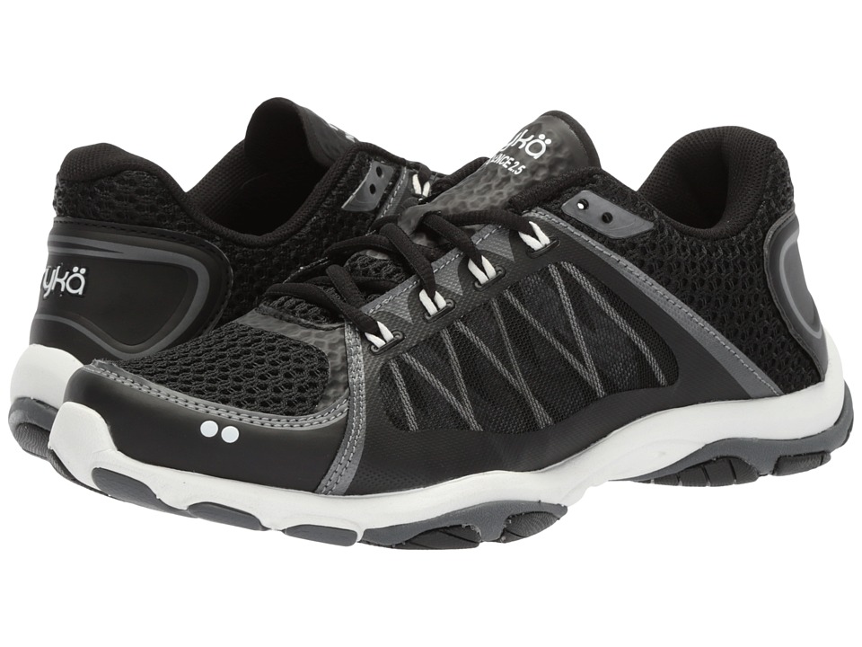 Ryka Influence 2.5 (Black/Meteorite/White) Women's Shoes
