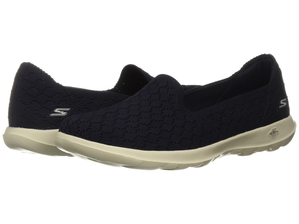 SKECHERS Performance Go Walk Lite - Daisy (Navy) Slip-On Shoes