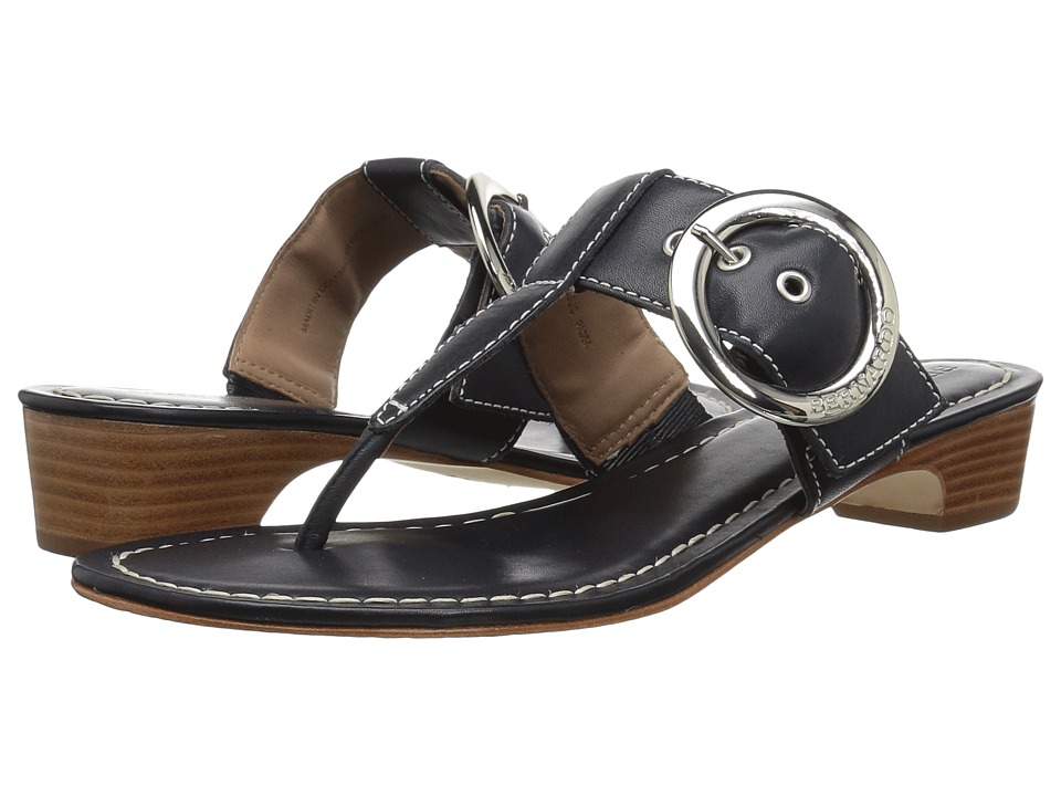 Bernardo Grace (Navy Antique Calf) Women's Shoes