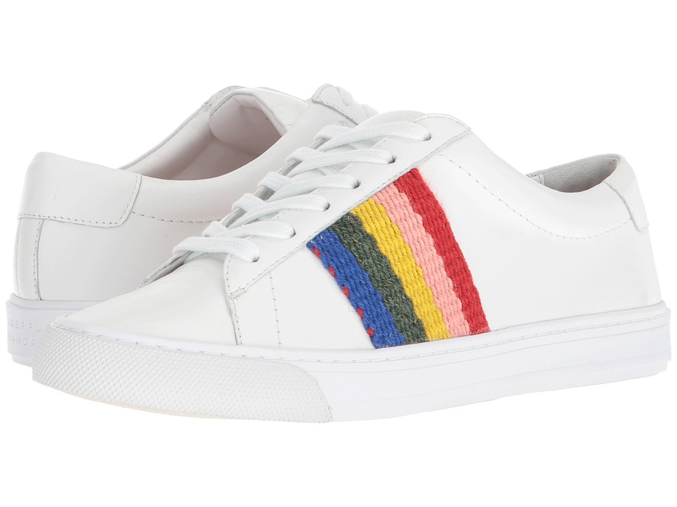 Loeffler Randall Logan (White Nappa/Rainbow) Women's Shoes